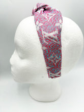 Load image into Gallery viewer, The Kate Knotted Headband - Infrared