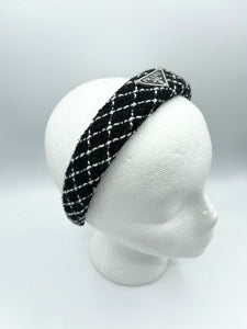 The Alice Headband - Black & White