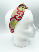 Load image into Gallery viewer, The Kate Knotted Headband - Big Logo