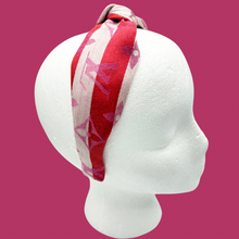 Load image into Gallery viewer, The Kate Knotted Headband - Red and Pink