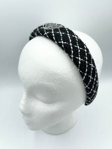 The Alice Headband - Black & White