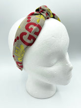 Load image into Gallery viewer, The Kate Knotted Headband - Big Logo