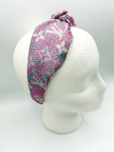 Load image into Gallery viewer, The Kate Knotted Headband - Infrared