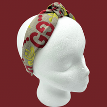 Load image into Gallery viewer, The Kate Knotted Headband - Big Logo