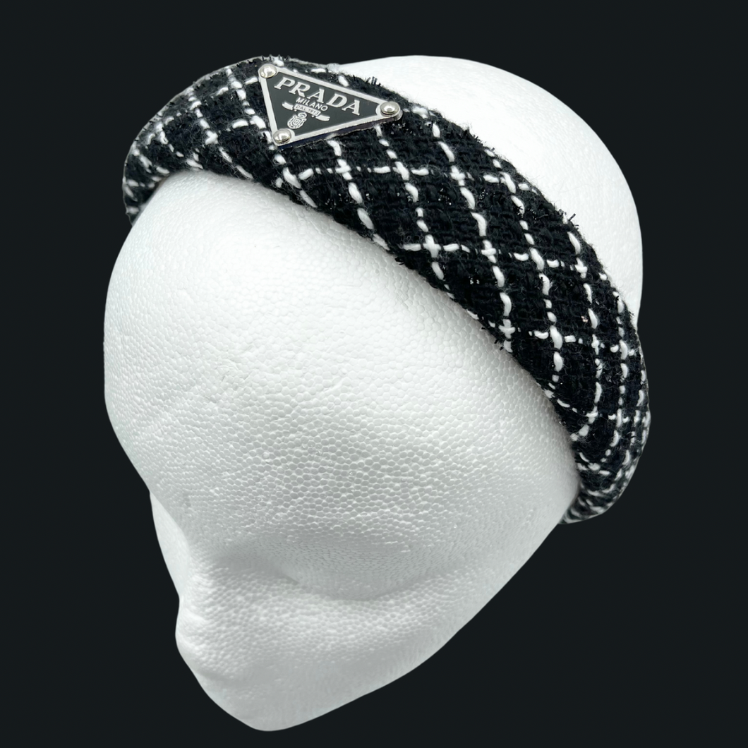 The Alice Headband - Black & White