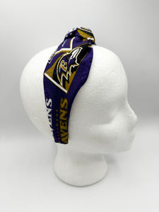 The Kate Baltimore Ravens Headband