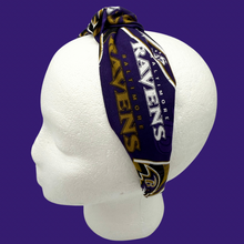 Load image into Gallery viewer, The Kate Baltimore Ravens Headband