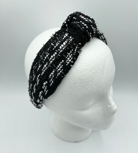 The Kate Tweed Knotted Headband